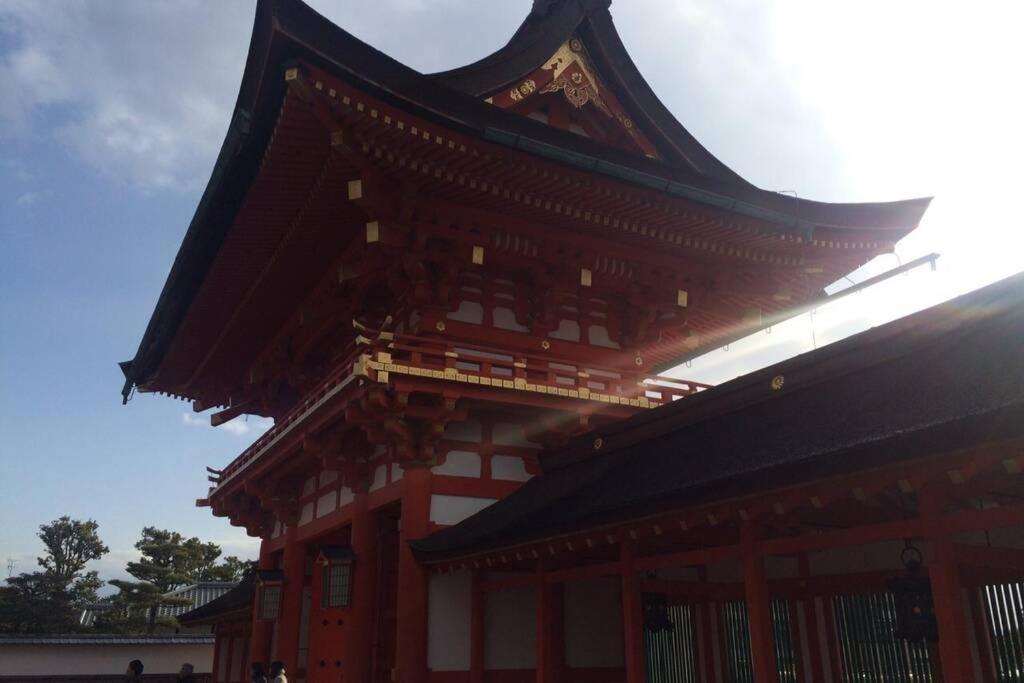 Апартаменты 伏見稲荷ハウス Fushimi Inari House Киото Экстерьер фото